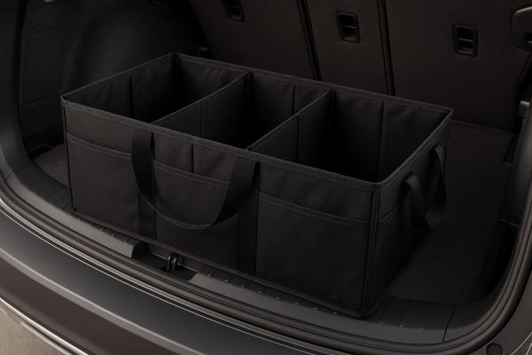 Trunk Cargo Organizer with Removable Dividers for SUV Truck and Van Storage