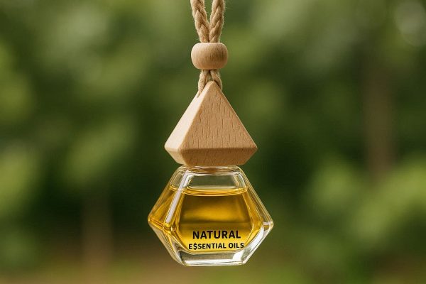Long Lasting Car Air Freshener Hanging Diffuser with Natural Essential Oils