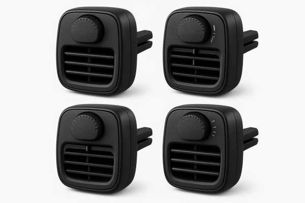 Clip On Car Vent Air Freshener Adjustable Fragrance Intensity Pack of 4