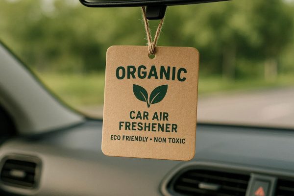 Organic Car Air Freshener Eco Friendly Non Toxic Scent for Family Cars